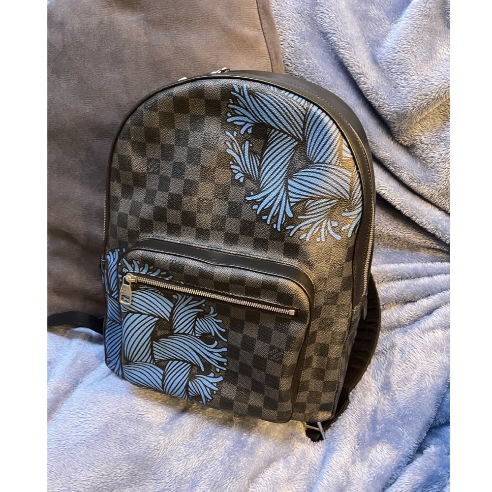 Louis Vuitton x Christopher Nemeth Damier Graphite Rope Josh Backpack